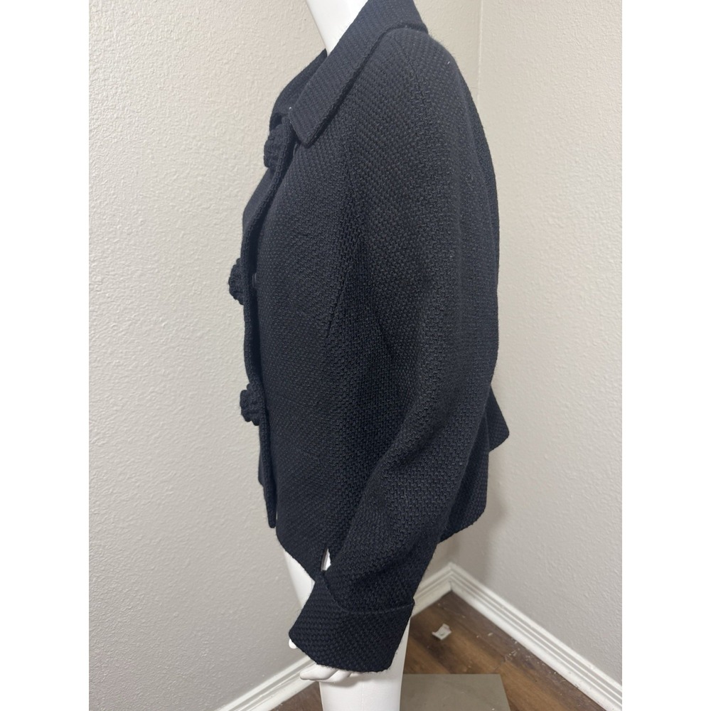 Boden Womens Blazer Wool Blend 18 Plus Curvy Black Formal Business - Picture 2 of 8